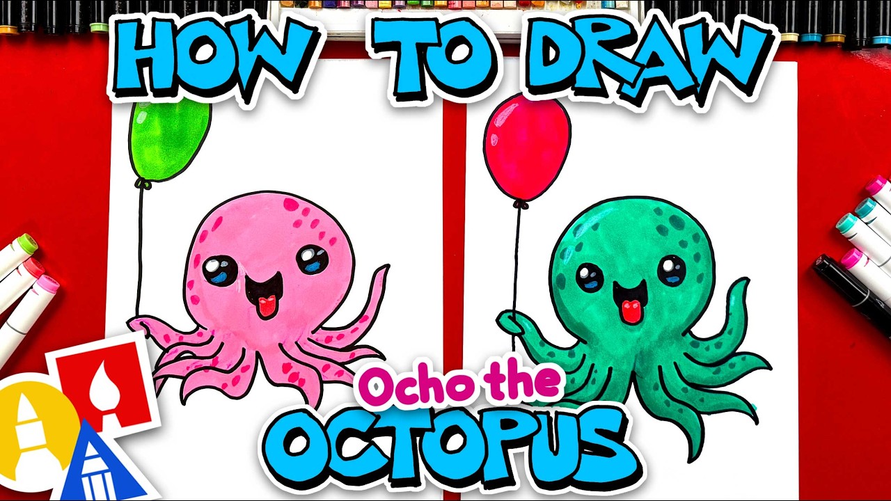 How To Draw Ocho The Octopus