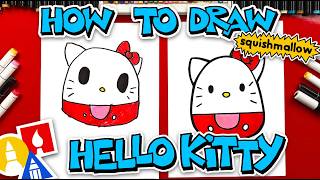 How To Draw Hello Kitty Squishmallow