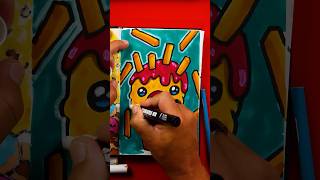 Sketchbook challenge - new ice cream flavor! 🍦🍟 #artforkidshub