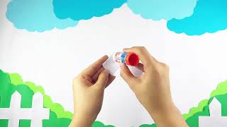3d Paper Goat Accordion Craft