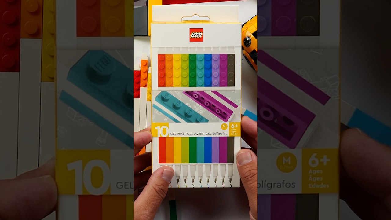 Lego gel pens unboxing! #artforkidshub