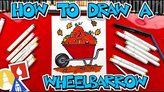 How To Draw A Wheelbarrow