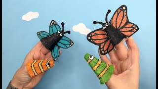 Egg Carton Butterfly Craft