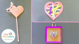 3 Easy DIY Mothers Day Crafts - Homemade Gift Ideas