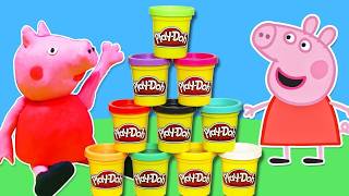 DIY: How To Make A Play Doh Peppa Pig 🐷 Clay Art For Kids | HooplaKidz How To