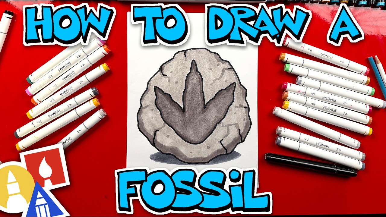 How To Draw A Cool Fossil