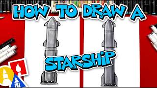 How To Draw A Starship From SpaceX